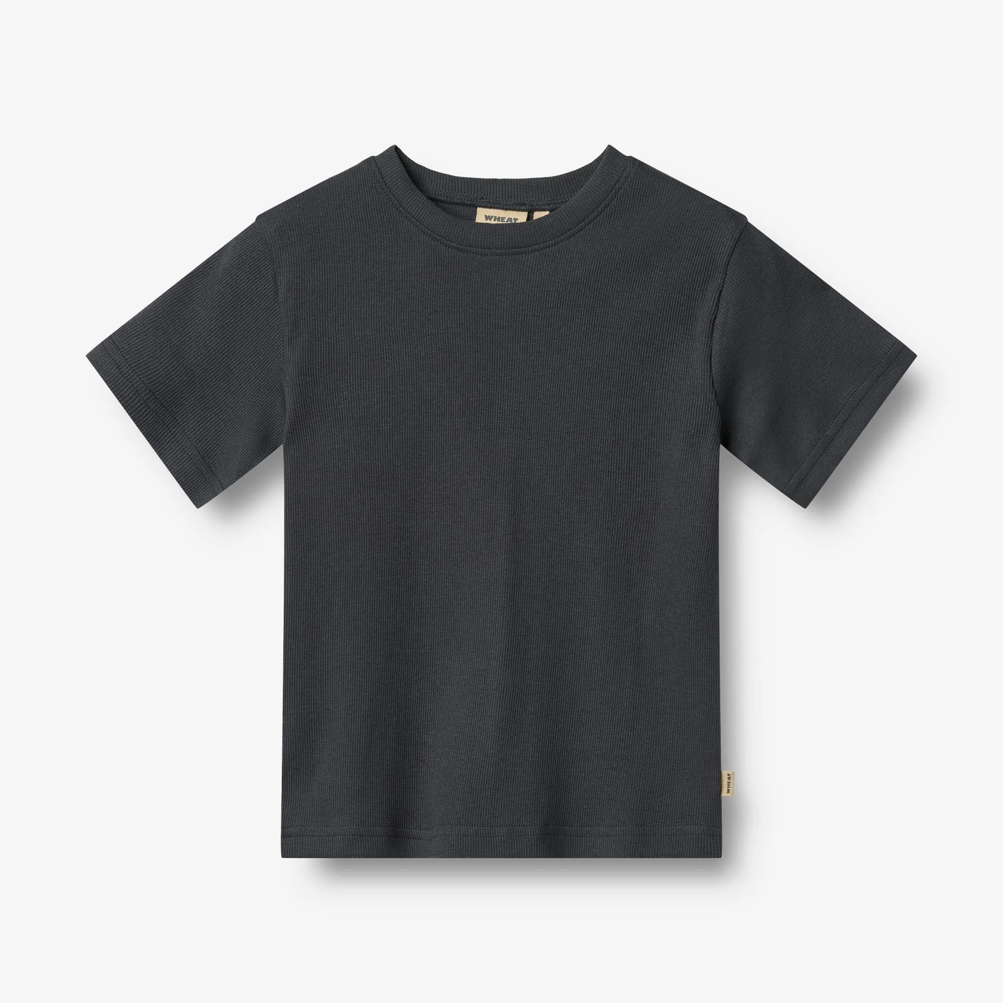 2 Rib T-shirt S/S Fabian - navy