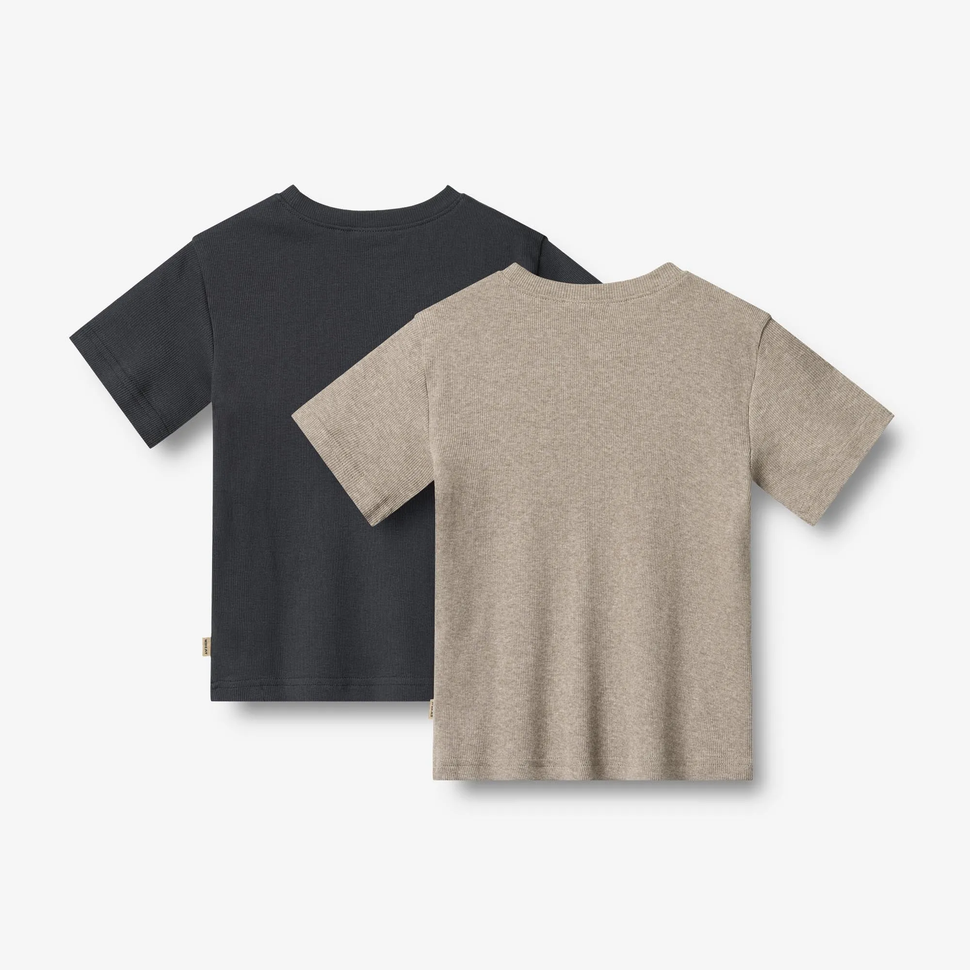 2 Rib T-shirt S/S Fabian - navy