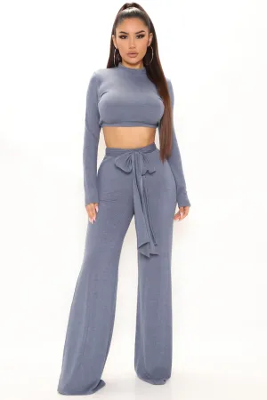 Anastasia Pant Set - Blue