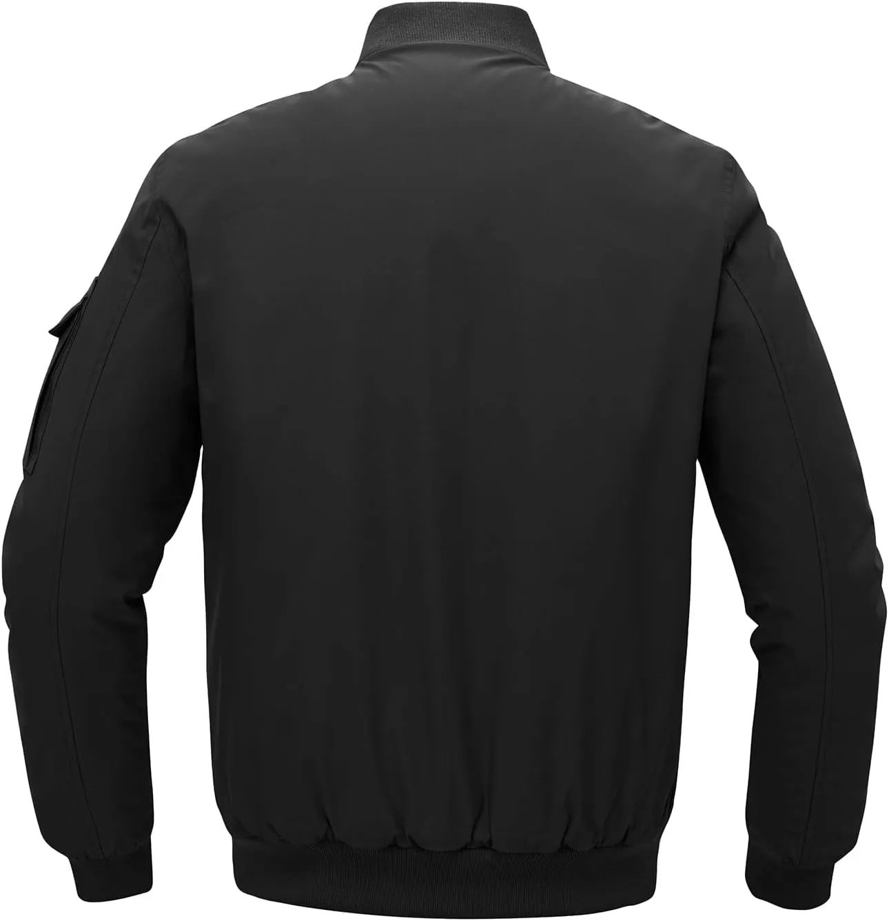 BGOWATU Men's Jacket Windproof Quilted Bomber Jackets Casual Fall Winter Warm Padded Coats Outwear