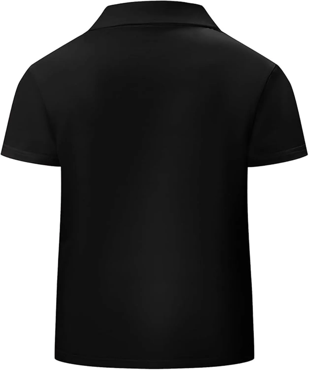 Boys Printed Polo Shirt Short Sleeve Stylish Moisture Wicking UPF 30  Performance Golf Shirts 7-16 Years
