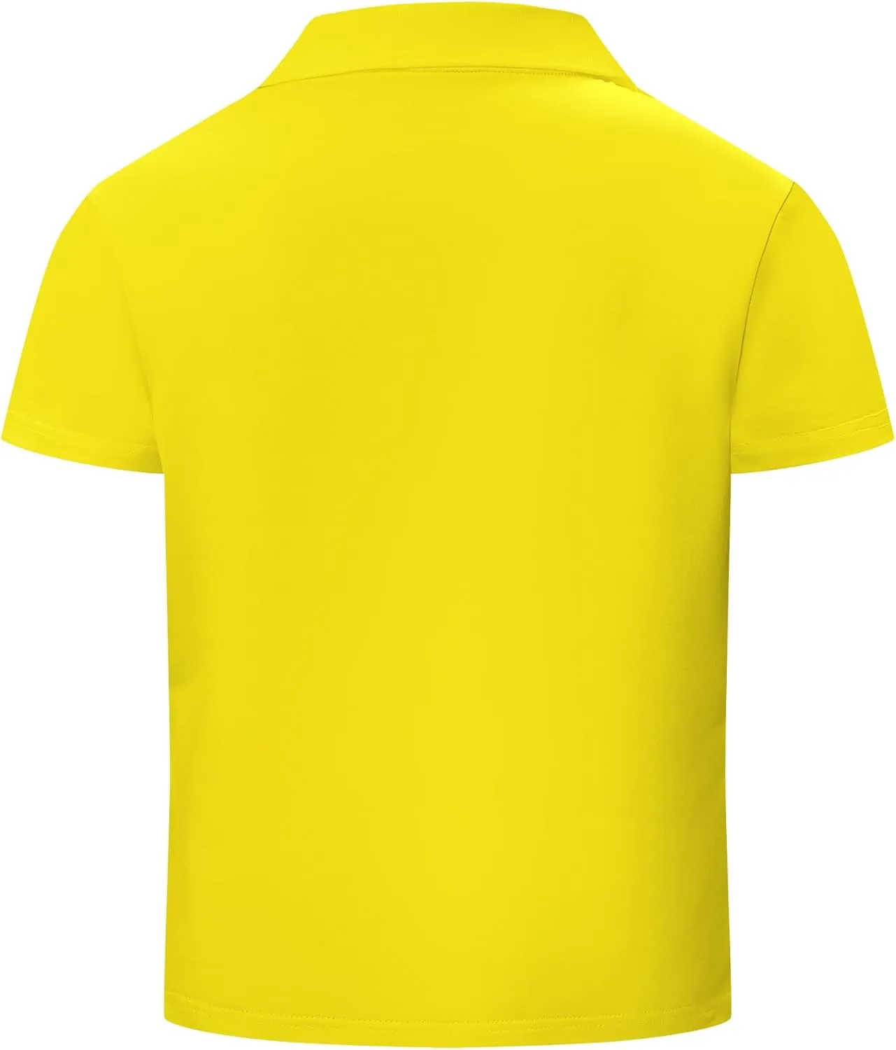 Boys Printed Polo Shirt Short Sleeve Stylish Moisture Wicking UPF 30  Performance Golf Shirts 7-16 Years