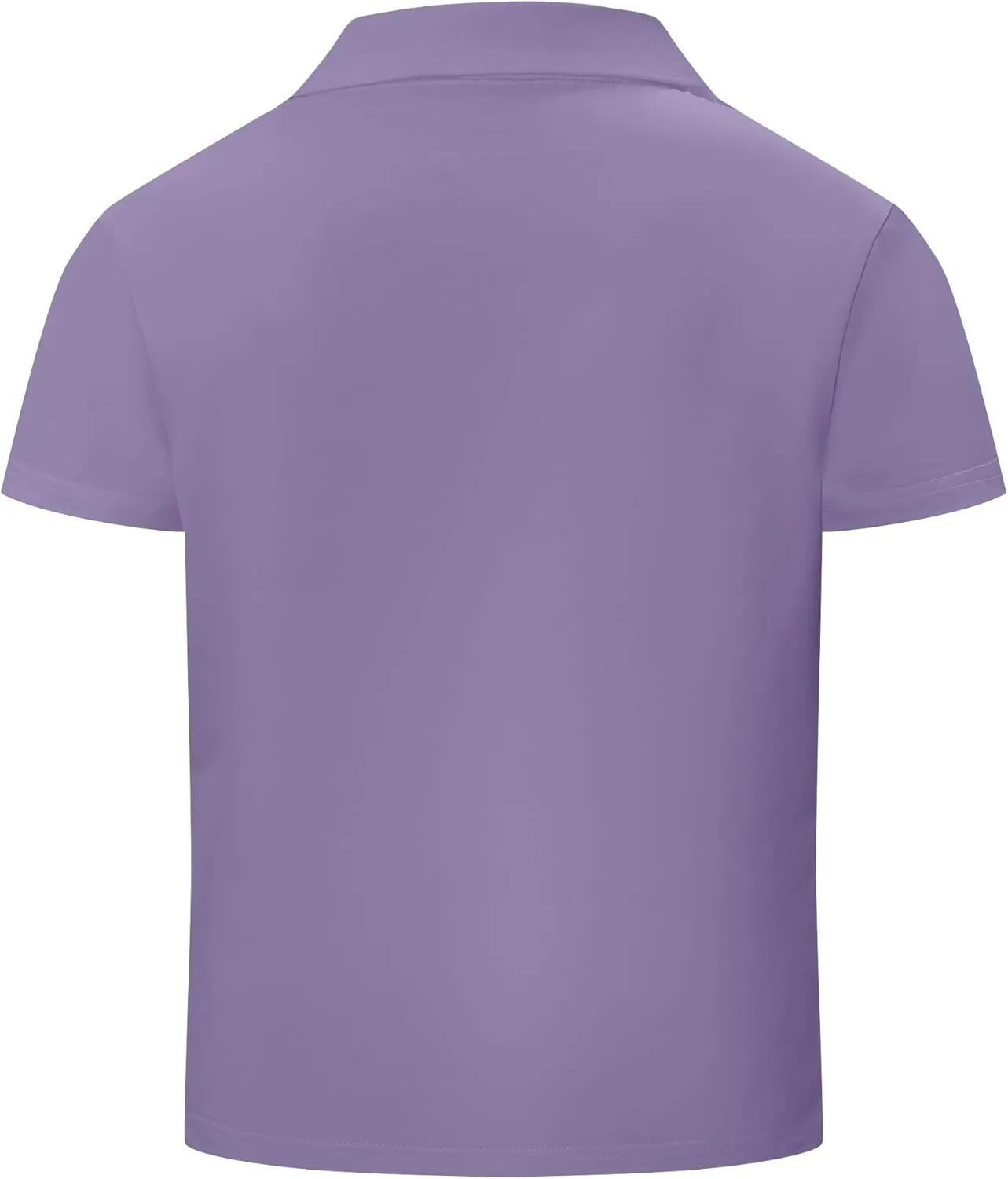 Boys Printed Polo Shirt Short Sleeve Stylish Moisture Wicking UPF 30  Performance Golf Shirts 7-16 Years