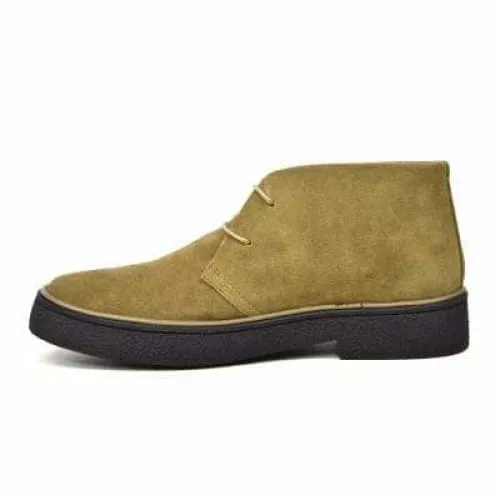 British Walkers Playboy Men's Olive Green Suede