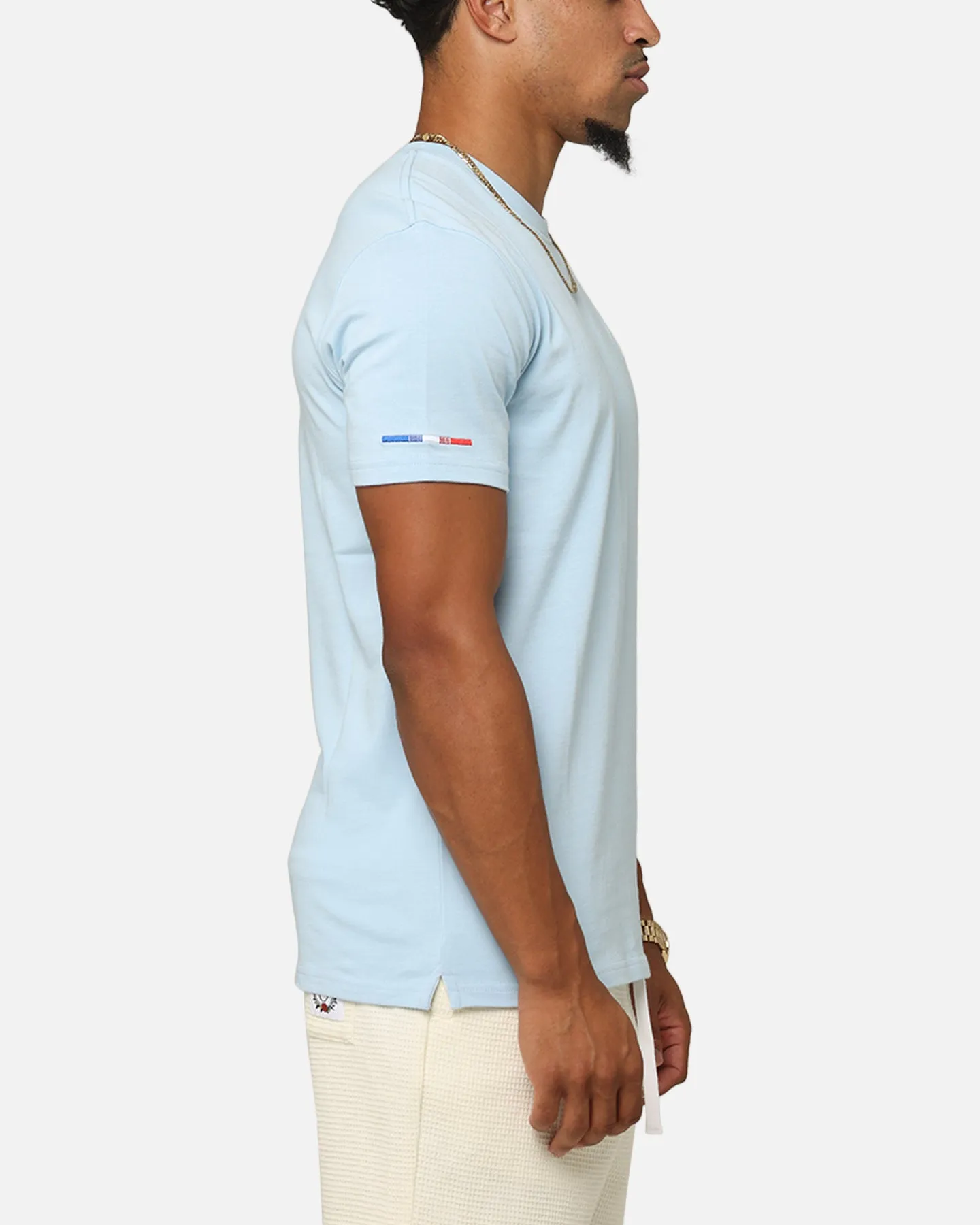 Carré Simplicité Classic Short Sleeve T-Shirt Light Blue