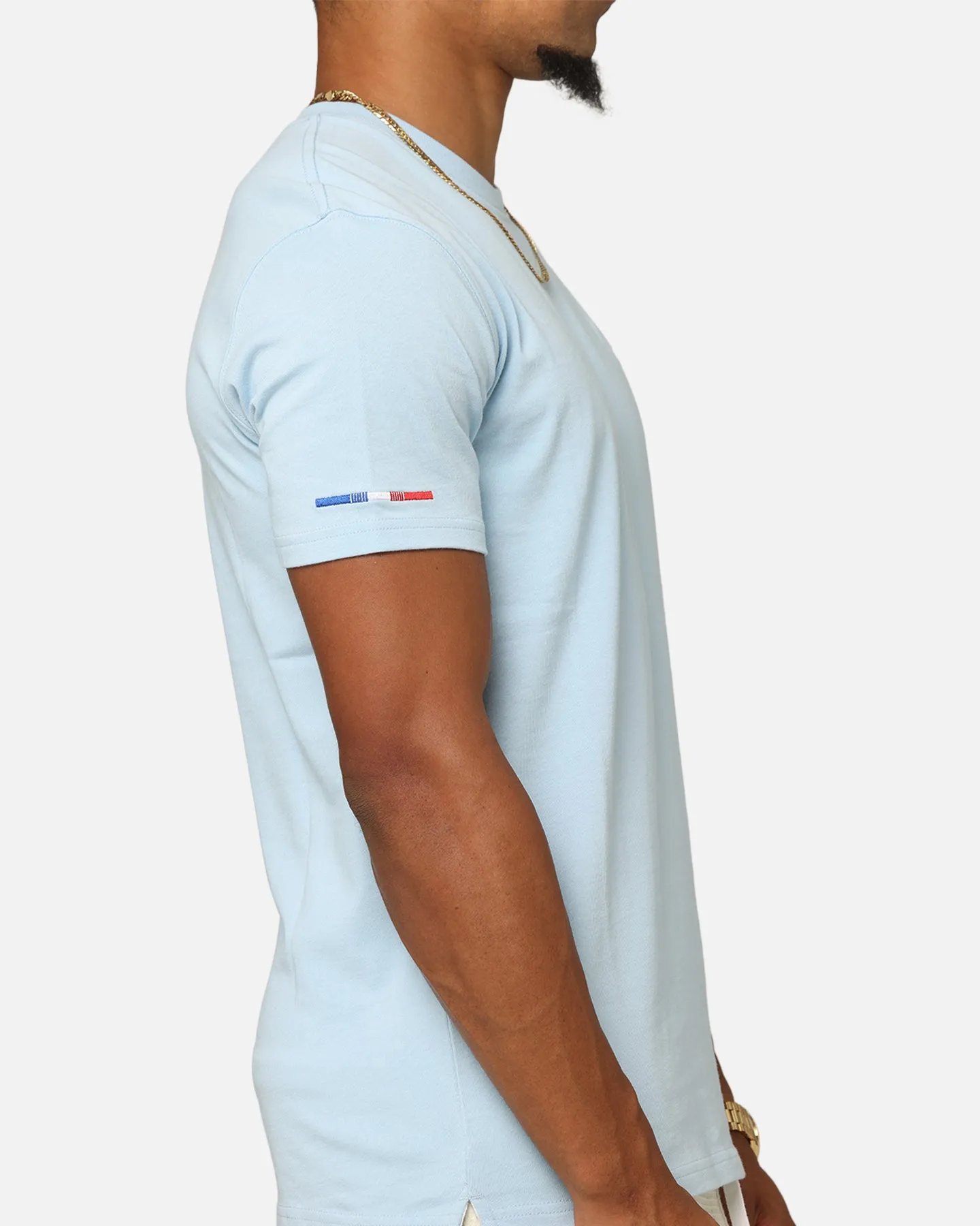 Carré Simplicité Classic Short Sleeve T-Shirt Light Blue