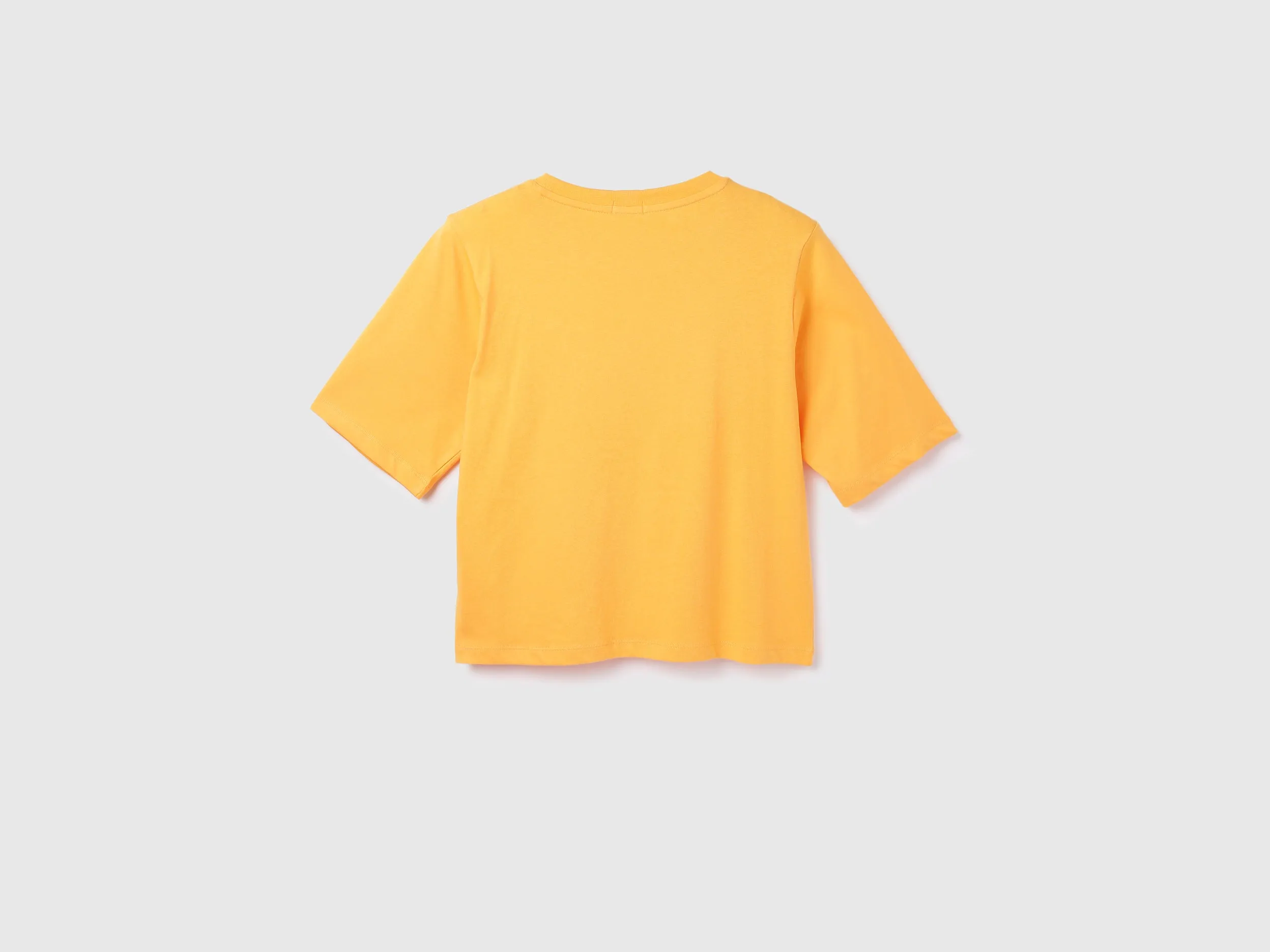 Cotton Solid Round Neck Women T-shirts
