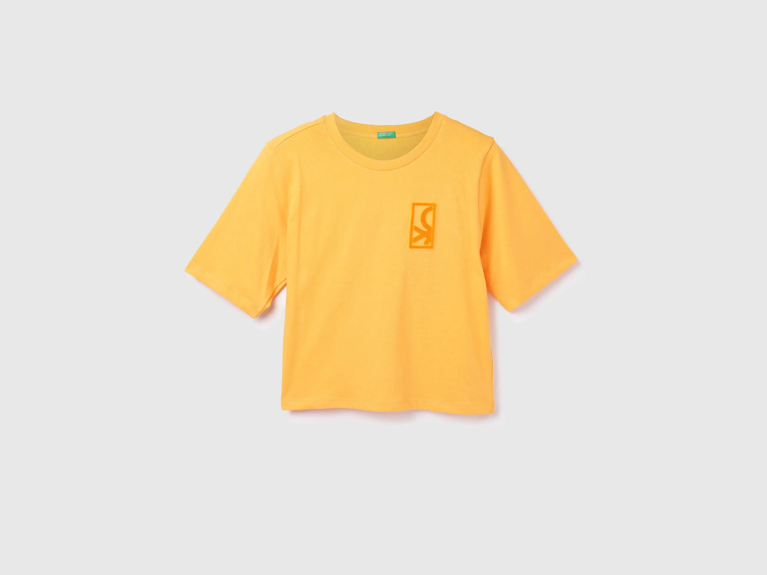 Cotton Solid Round Neck Women T-shirts
