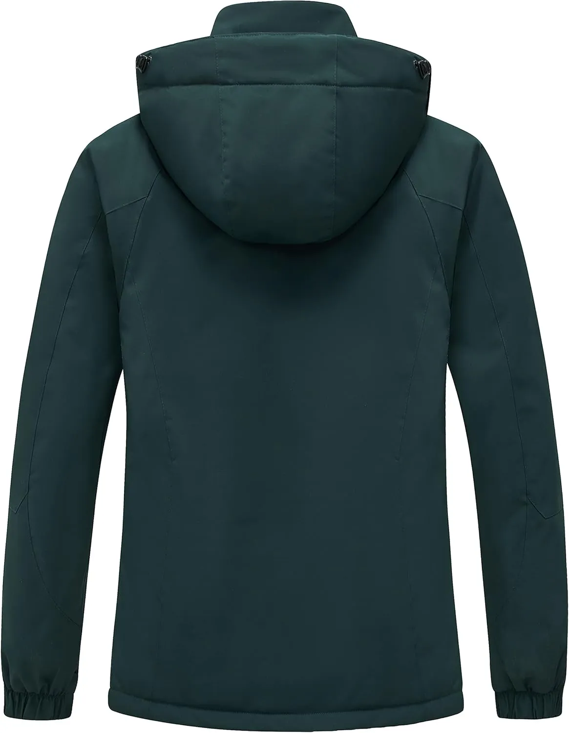 Diamond Candy Women's Winter Ski Jacket Hooded Windproof Warm Jackets Snow Waterproof Rain Coat