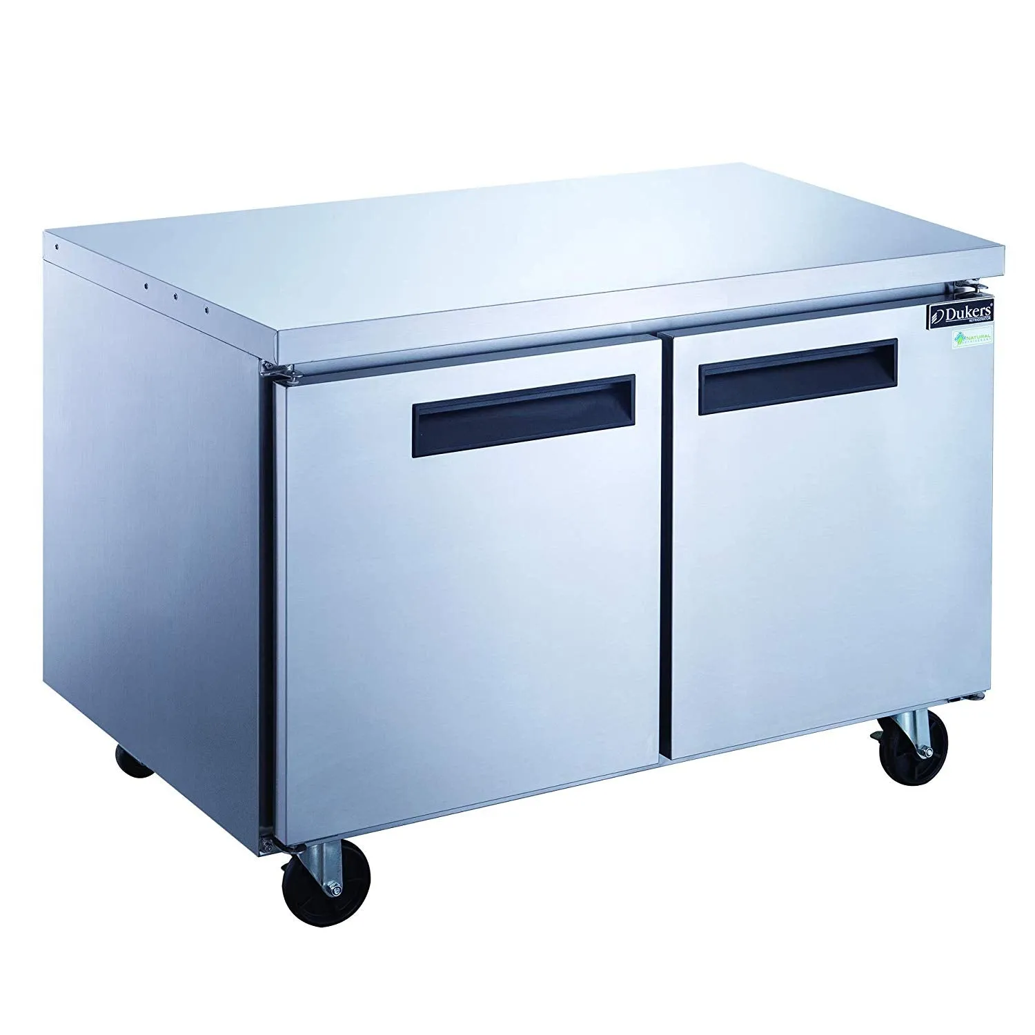 Dukers DUC48R 48'' Double Door Undercounter Refrigerator