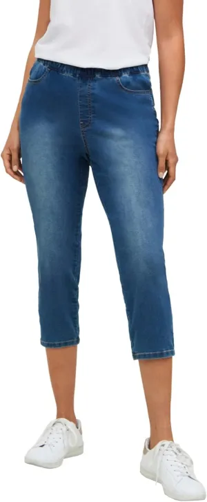 ellos Plus Size Capri Jegging