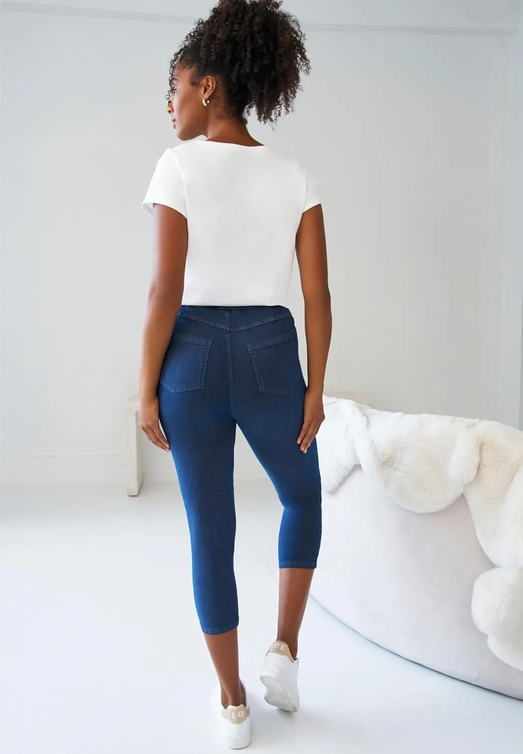 ellos Plus Size Capri Jegging