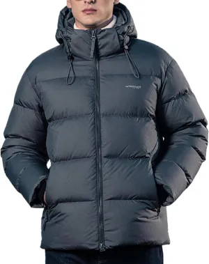 Goose Down Jacket, Warm and Soft Goose Down Jackets Men,Waterproof Windproof Unisex Down Jacket