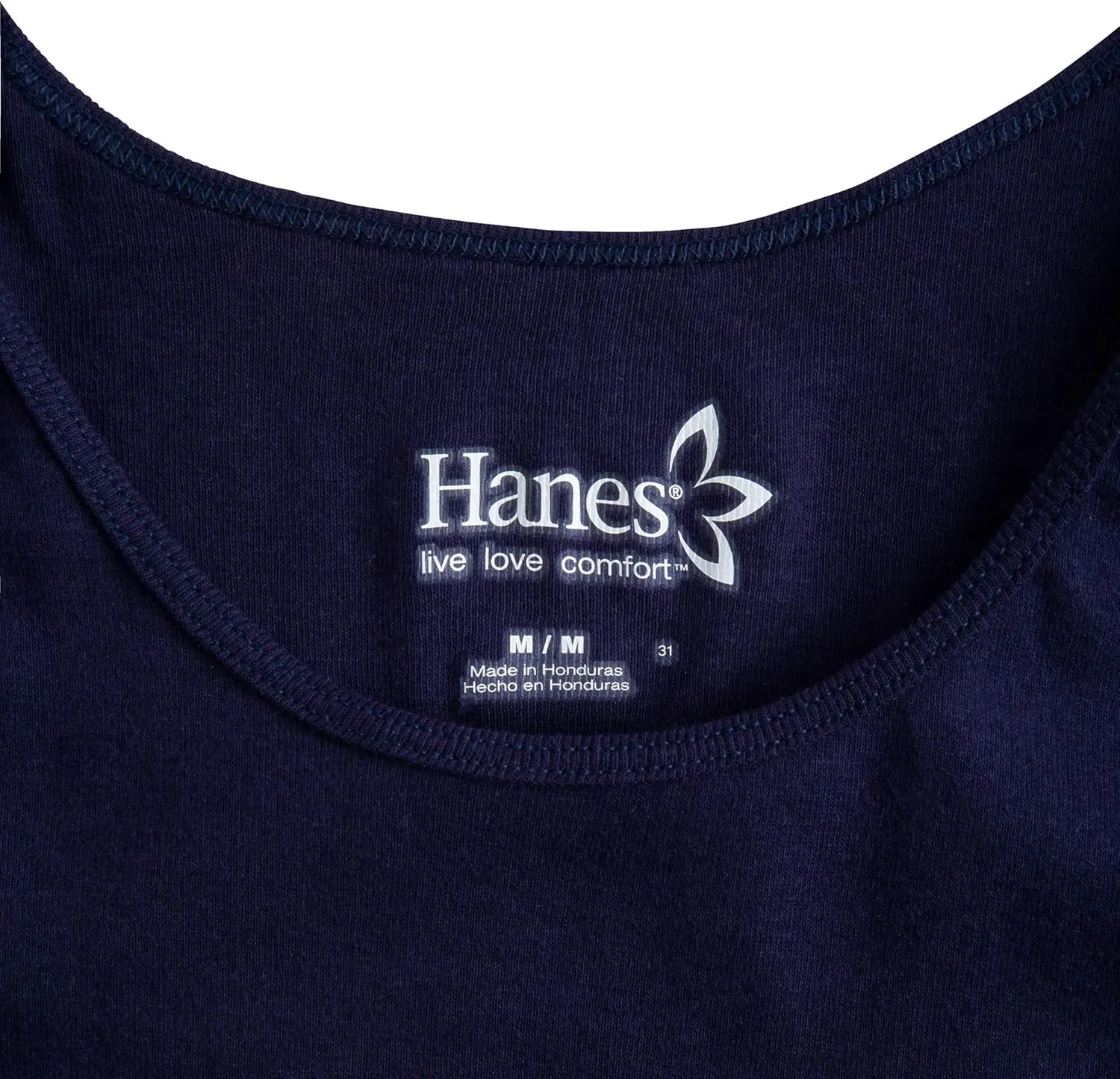 Hanes Women's Shirts, Womens Mini-Ribbed Cotton Tank Tops, Womens Sleeveless T-Shirts, Womens Tanks