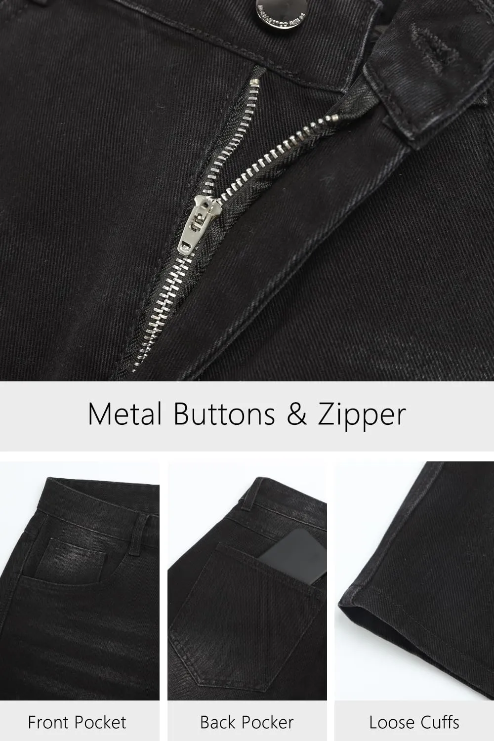 Men Baggy Jorts Y2k Streetwear Loose Fit Hip Hop Skateboard Denim Shorts