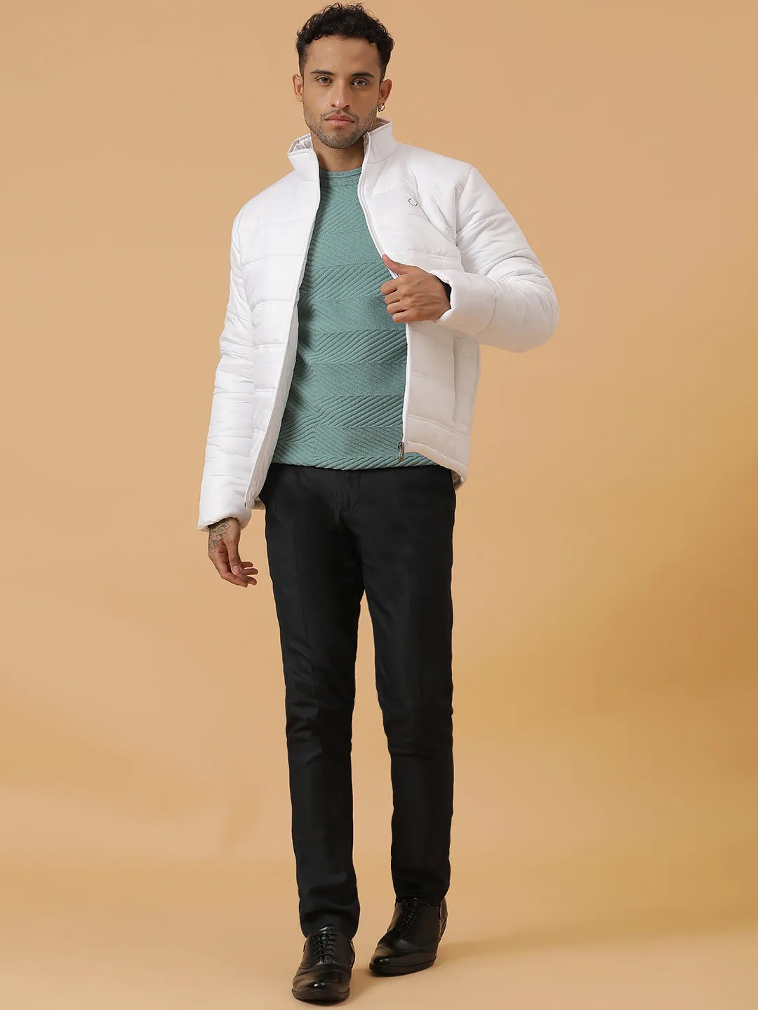 Men Recycled Bomber Jacket