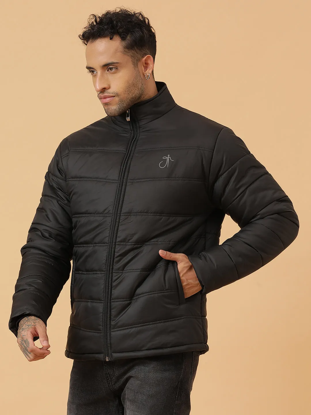 Men Recycled Bomber Jacket