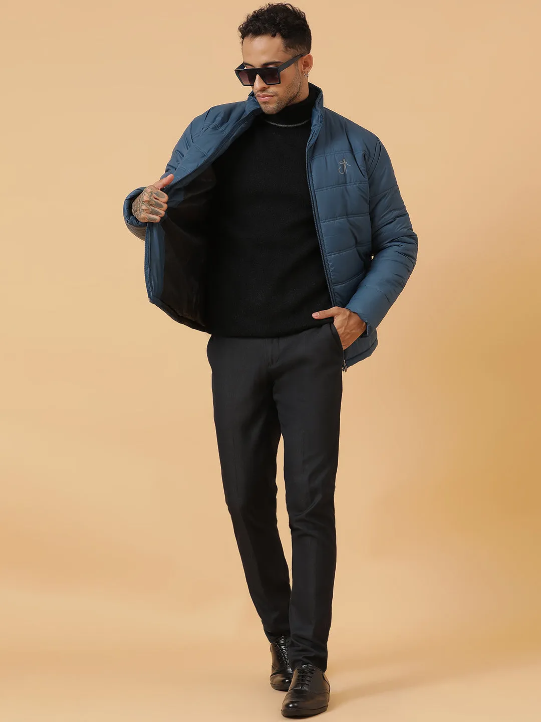 Men Recycled Bomber Jacket