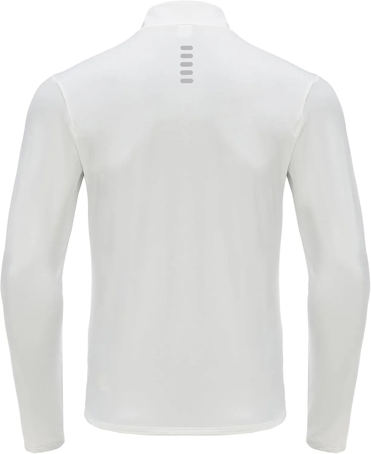 Men's Quarter Zip Athletic Shirt, Long Sleeve Performance Pullover, Quick Dry Running Cycling Workout Top Athletic Shirts