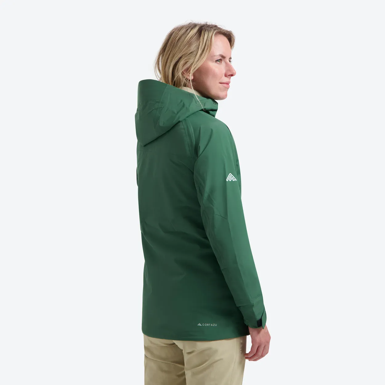 Mountain Hardshell Jacket Dark Green | Womens