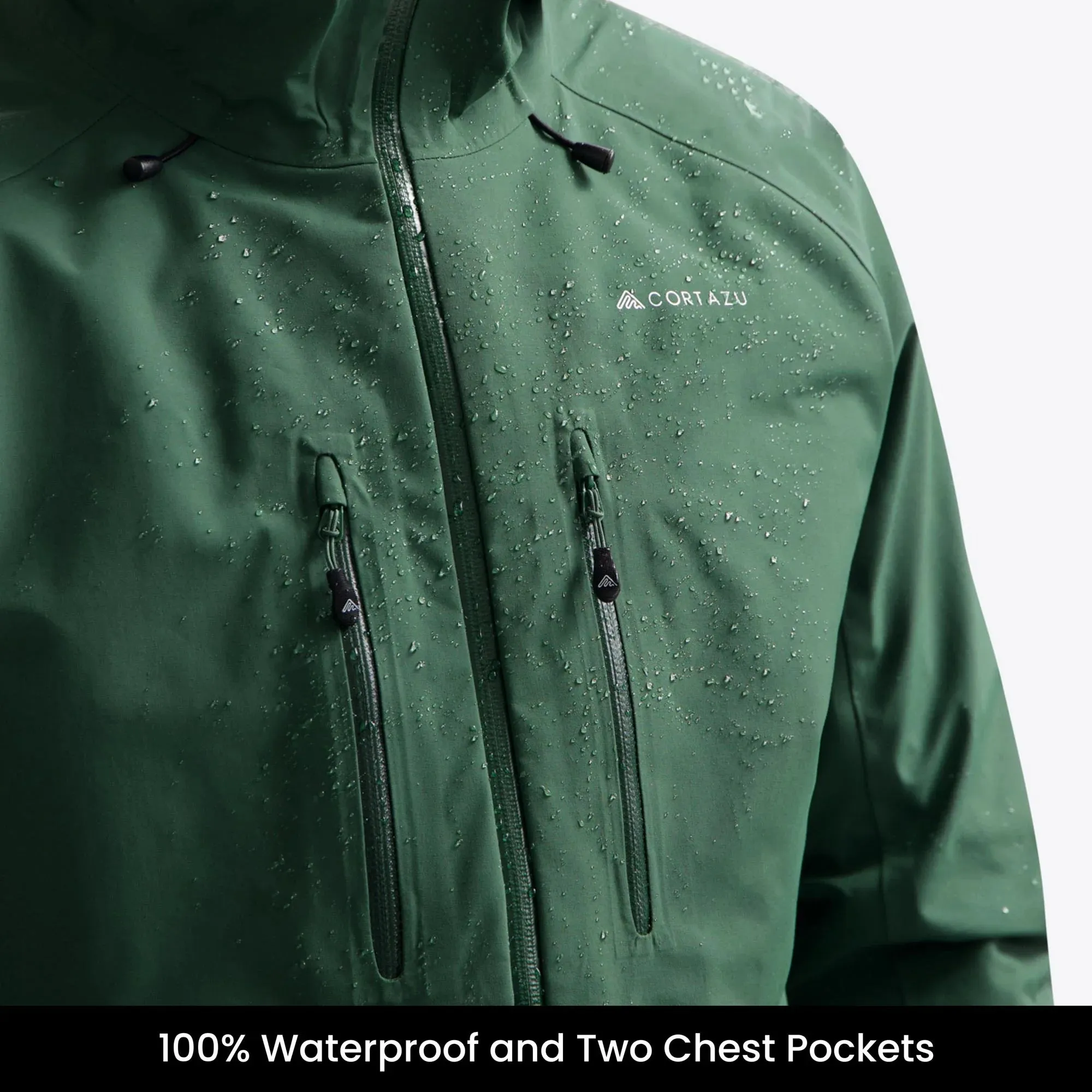 Mountain Hardshell Jacket Dark Green | Womens