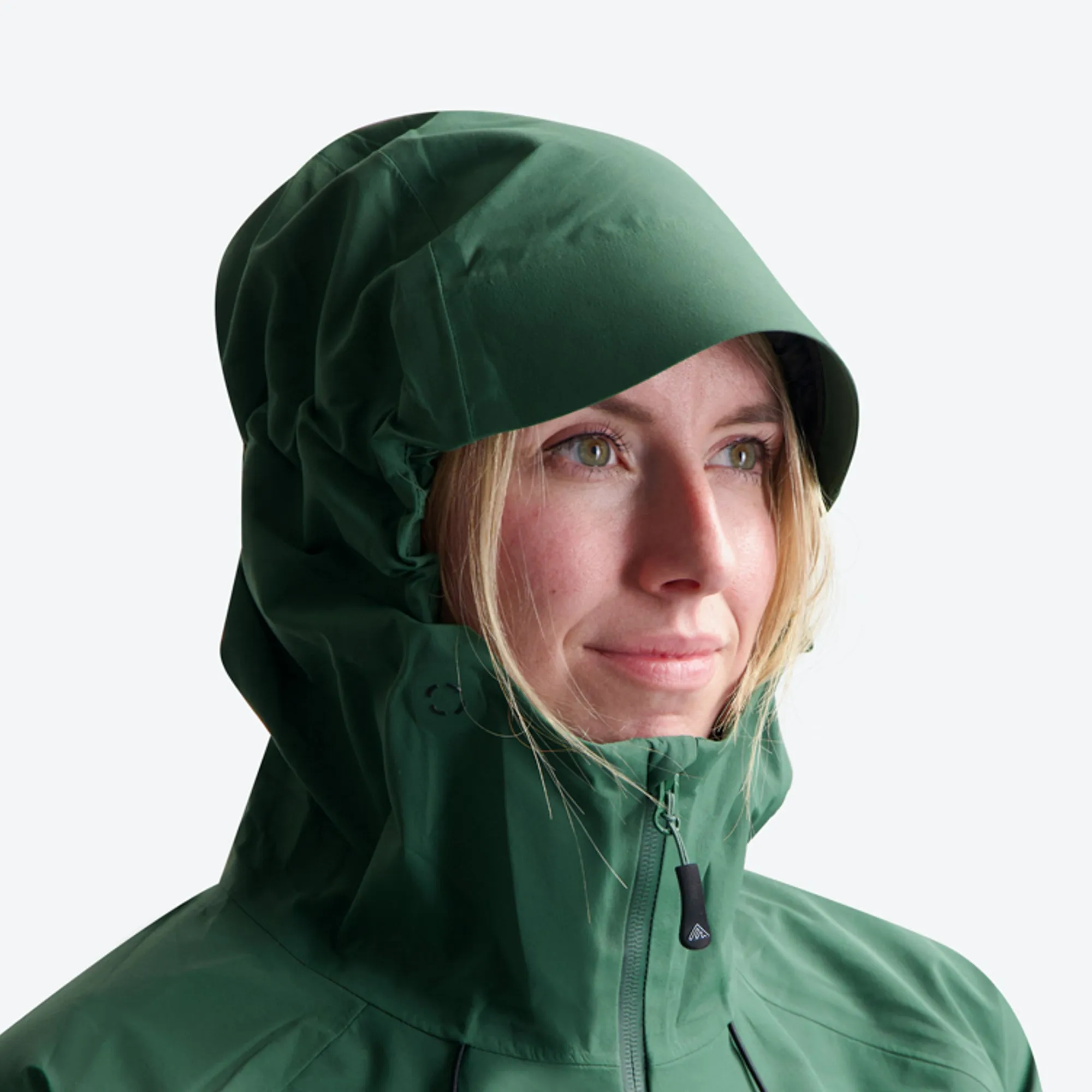Mountain Hardshell Jacket Dark Green | Womens