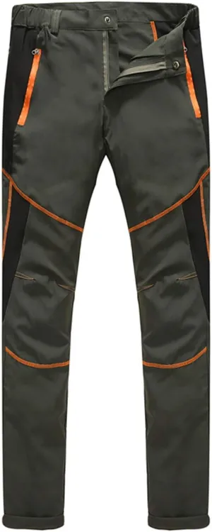 Pants For Men Men's Waterproof Pants Fashion Splice Windproof Trousers Softshell Outdoor Hiking Trousers Cargo Pants