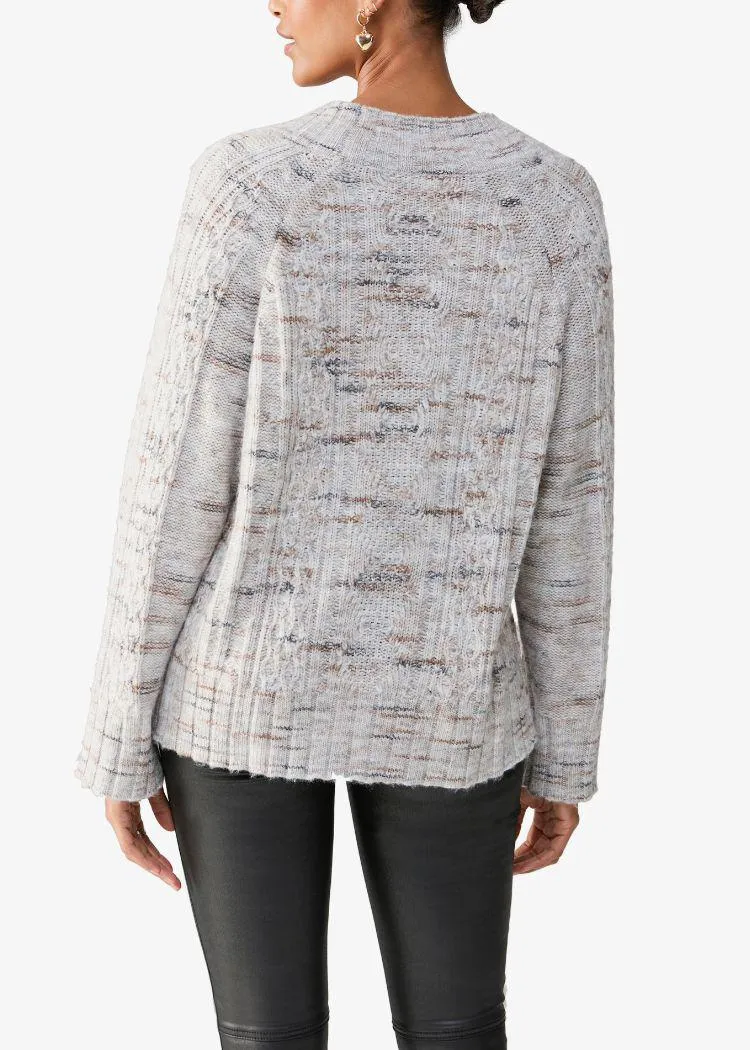 Sanctuary Cozy Mornings Cardi - Light Mineral-***FINAL SALE***