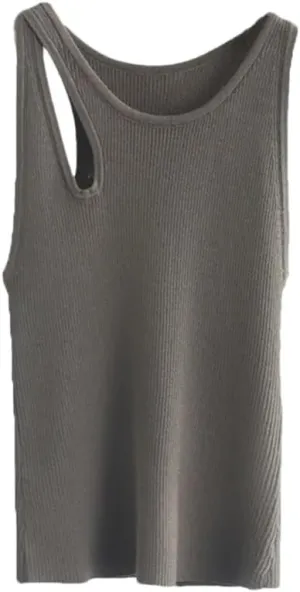 Tank Top for Women Camisole Tops for Women Knitted Tanks Camis for Women Tops Vest Crop Tees