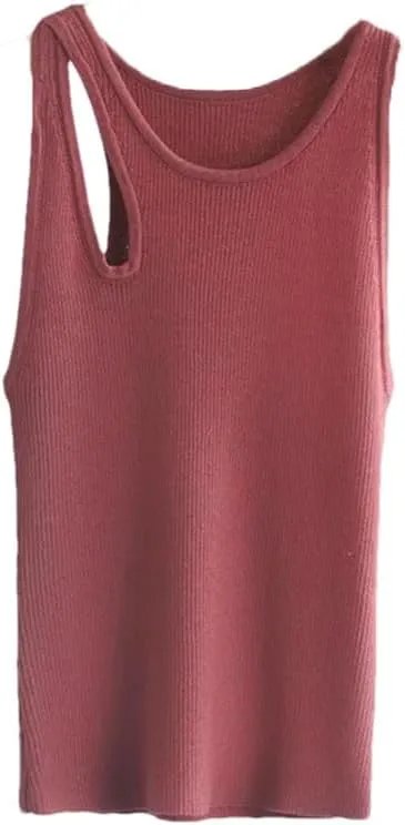 Tank Top for Women Camisole Tops for Women Knitted Tanks Camis for Women Tops Vest Crop Tees