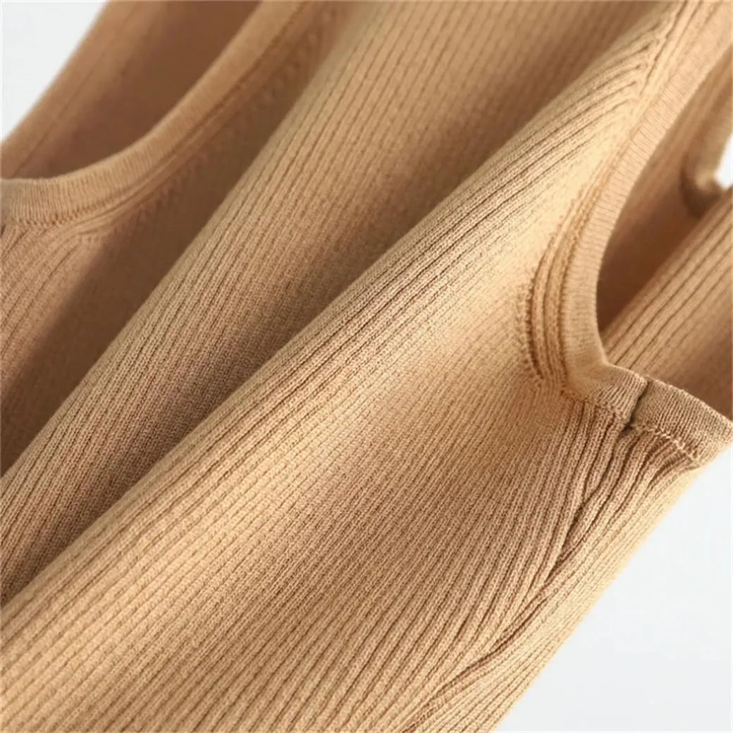 Tank Top for Women Camisole Tops for Women Knitted Tanks Camis for Women Tops Vest Crop Tees