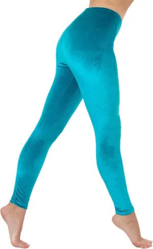 Velvet Legging, Luxurious Shine & Sleek Fit, Made in USA