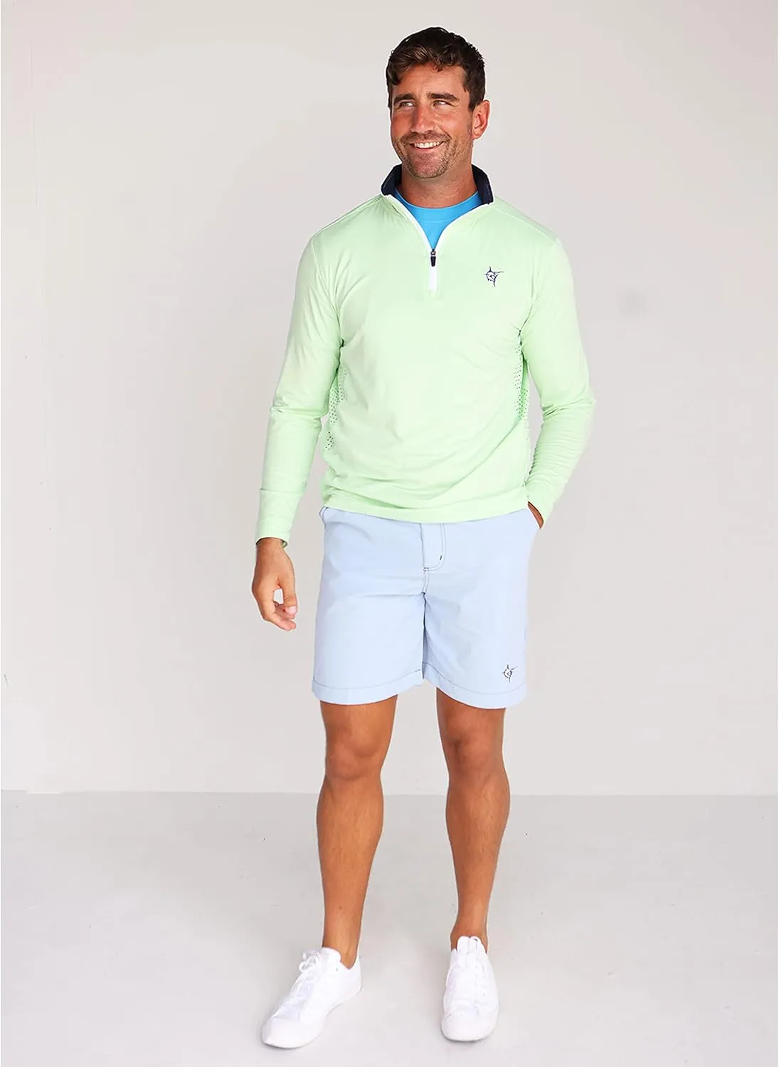 White Water Monterey Light Weight Performance 1/4 Zip Pullover